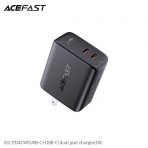 Củ sạc ACEFAST PD3.0 40W 2 cổng USB-C (US) - A11