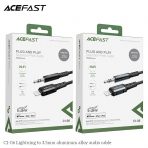 Cáp chuyển âm thanh ACEFAST Lightning to 3.5mm MFI (1.2m) - C1-06