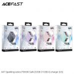 Củ sạc ACEFAST PD65W GaN (2*USB-C+USB-A) (US) - A47
