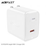 Củ sạc ACEFAST PD3.0 20W 1 cổng USB-C (US) - A3