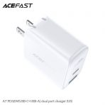 Củ sạc ACEFAST PD3.0 32W 2 cổng USB-C+USB-A (US) - A7