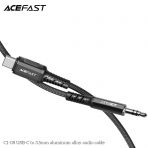 Cáp chuyển âm thanh ACEFAST USB-C to 3.5mm (1.2m) - C1-08