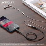 Cáp chuyển âm thanh ACEFAST Lightning to 3.5mm MFI (0.18m) - C1-05
