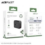 Củ sạc ACEFAST PD3.0 40W 2 cổng USB-C (US) - A11