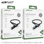 Cáp chuyển âm thanh ACEFAST Lightning to 3.5mm MFI (0.18m) - C1-05