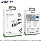 Cáp ACEFAST Type C to Lightning (1.2m) - C6-01