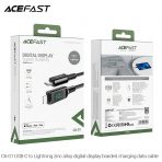 Cáp ACEFAST Type C to Lightning (1.2m) - C6-01