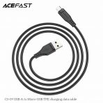 Cáp ACEFAST USB-A to Micro (1.2m) - C3-09