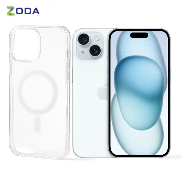 ỐP LƯNG IPHONE 15 PLUS ZODA MAGSAFE TRONG SUỐT